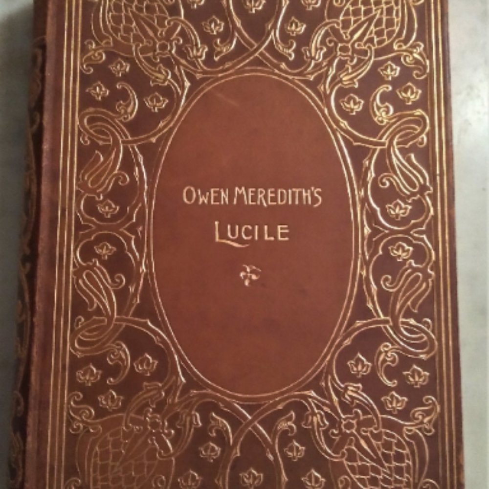 Vintage Decorative Leather Binding Book